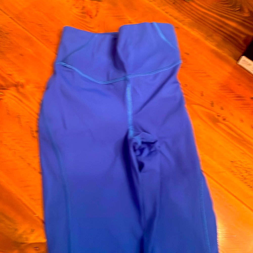 Cobalt blue lululemon leggings